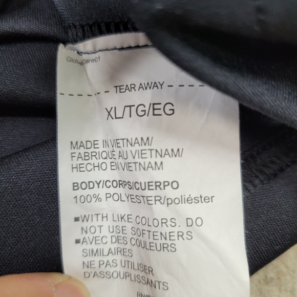 Under Armour Heat Gear 1/4 Zip Pullover Mens XL Black Mock Neck Lightweight - Picture 6 of 9